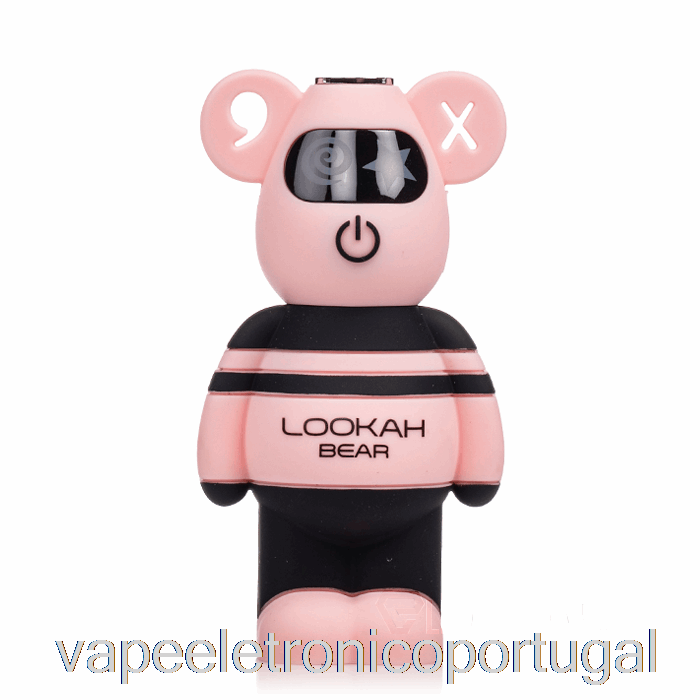 Vape Eletrônico Lookah Bear 510 Bateria Rosa